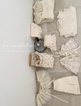 ［Aosta］Lace ribbon bustier