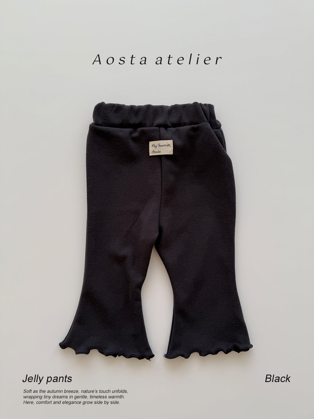 ［Aosta］Jelly pants