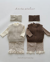 ［Aosta］Knit vest