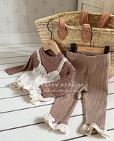 ［Aosta］Camellia leggings