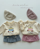 ［Aosta］Jelly skirt pants