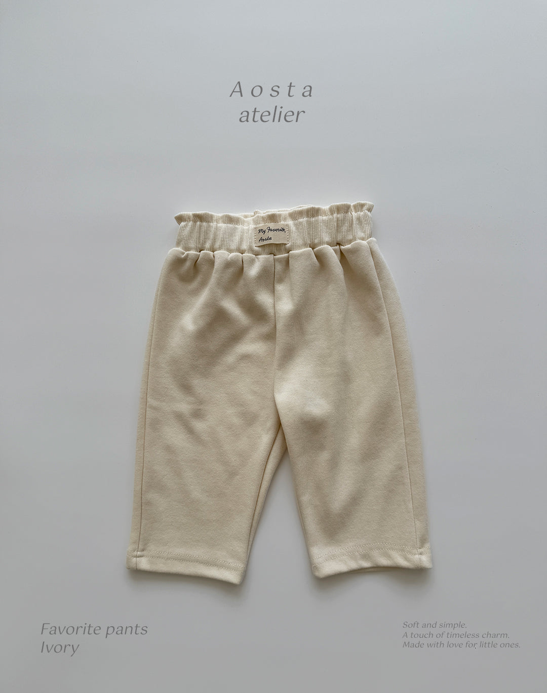 ［Aosta］Favorite Pants