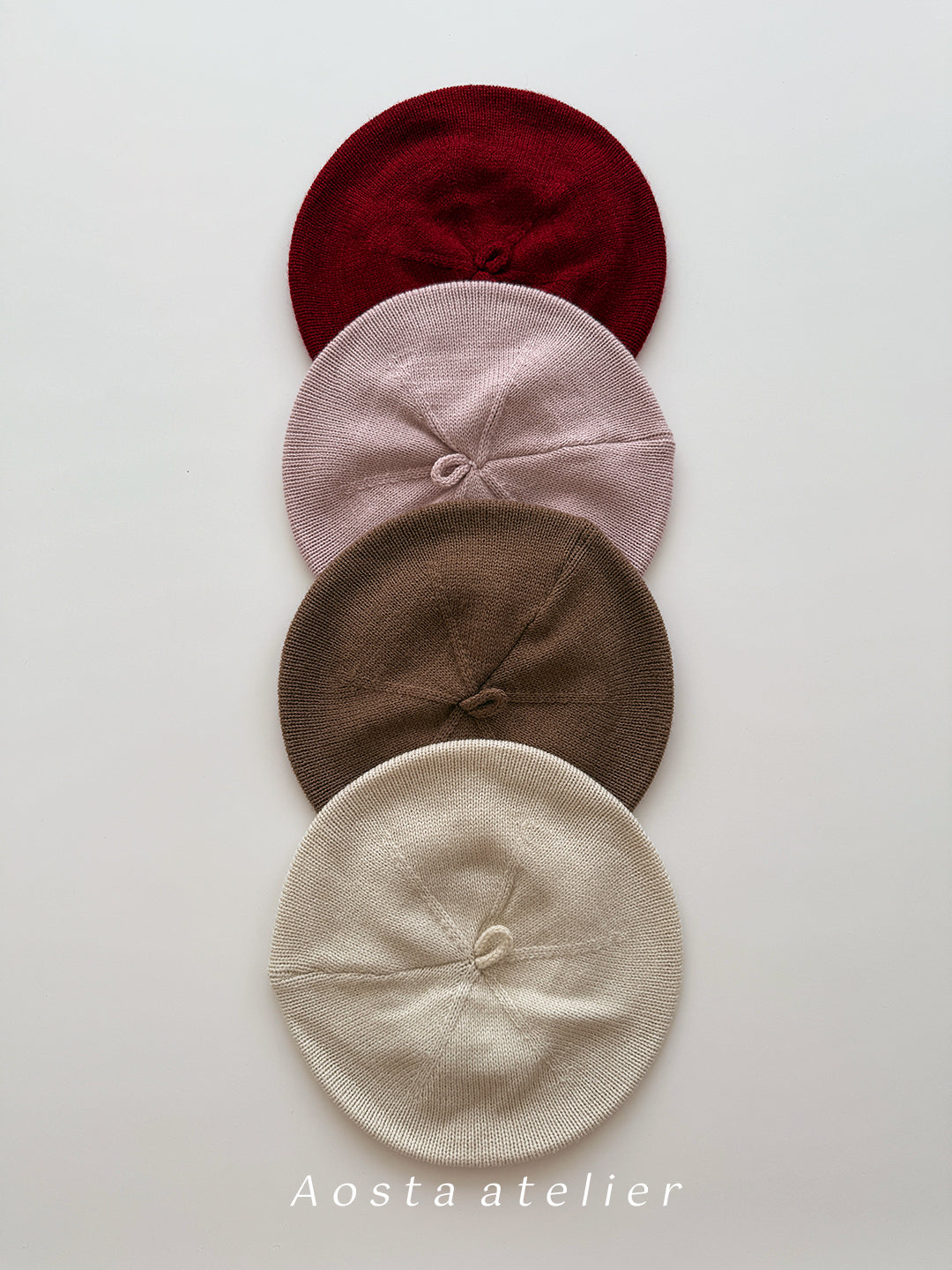 ［Aosta］Knit beret