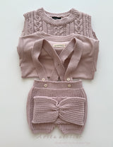［Aosta］Knit vest