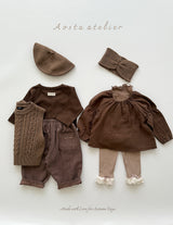 ［Aosta］Camellia leggings