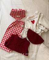 ［Aosta］Knit vest