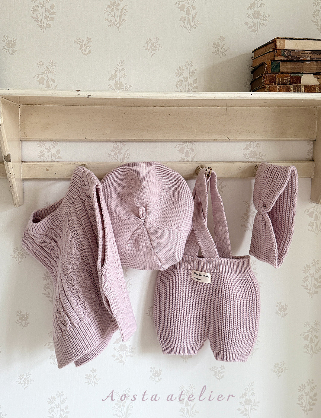 ［Aosta］Knit hairband