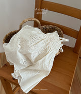 ［Aosta］Lace leaf one-piece
