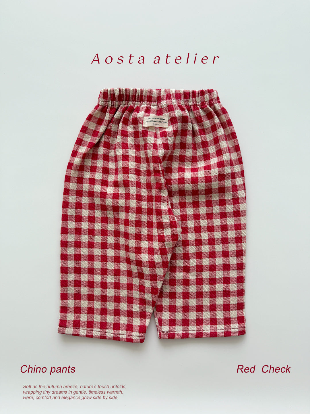 ［Aosta］Chino pants
