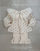 ［Aosta］Lace cape