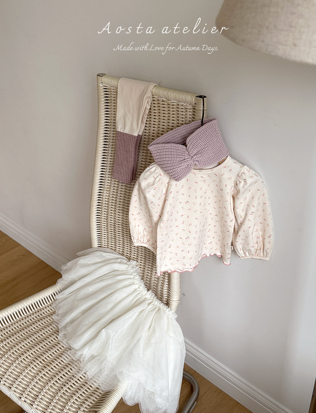 ［Aosta］Lace skirt
