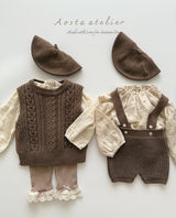 ［Aosta］Knit vest