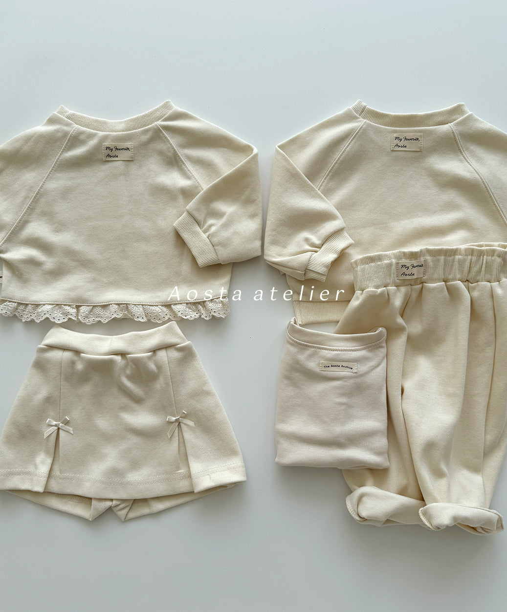 ［Aosta］Jelly skirt pants