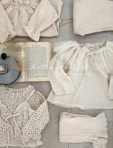 ［Aosta］Lace ribbon bustier