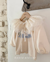 ［Aosta］Lace cape