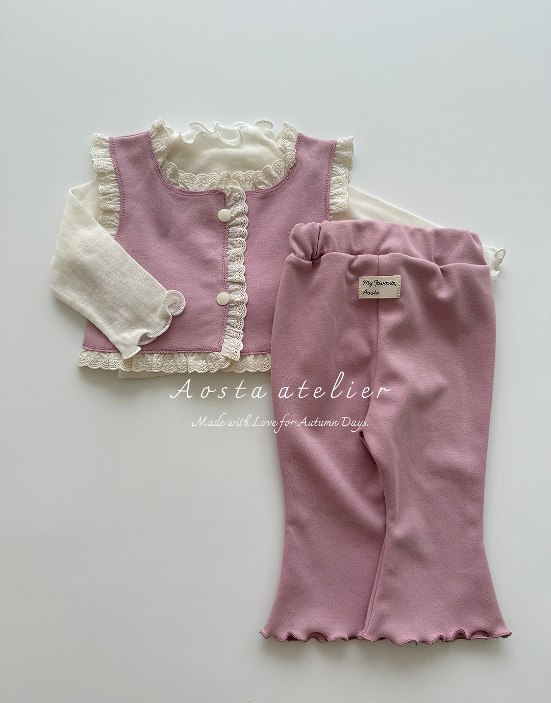 ［Aosta］Jelly pants