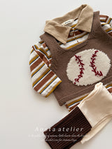 ［Aosta］Knit O vest