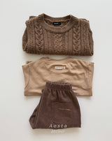 ［Aosta］Knit vest