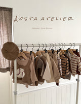 ［Aosta］Knit O vest