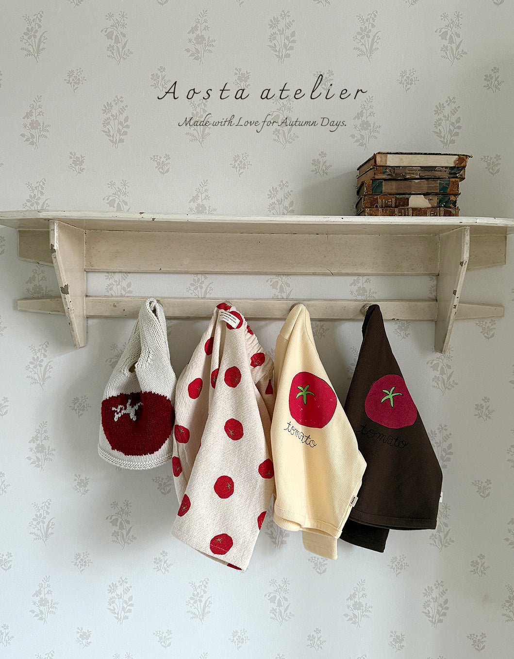 ［Aosta］Knit O vest