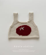 ［Aosta］Knit O vest