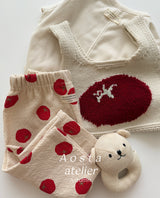 ［Aosta］Knit O vest