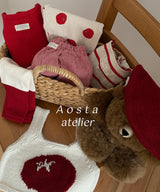 ［Aosta］Knit O vest