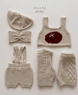 ［Aosta］Knit O vest
