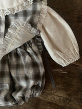 ［Anne shirley］Jaine rompers (check)