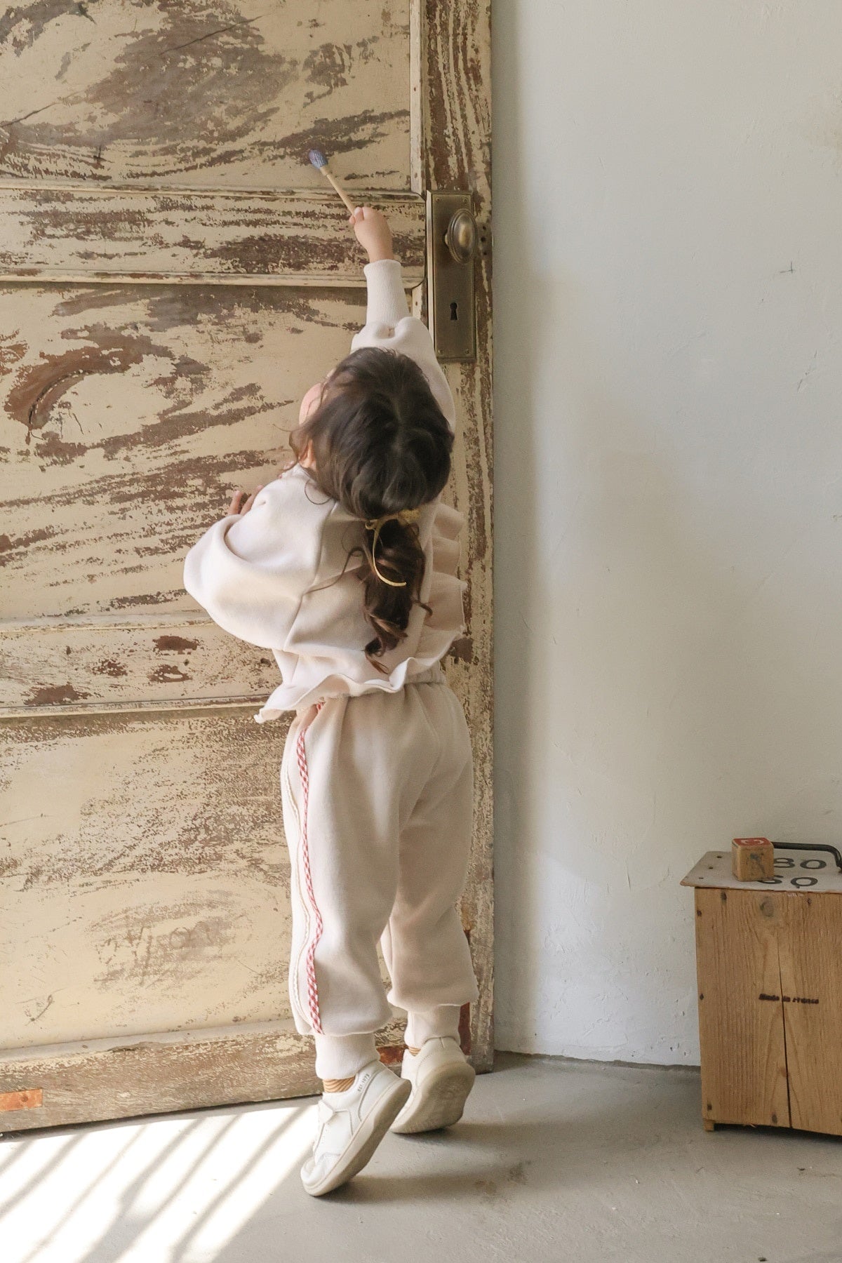 [FLO] Olive sweat pants