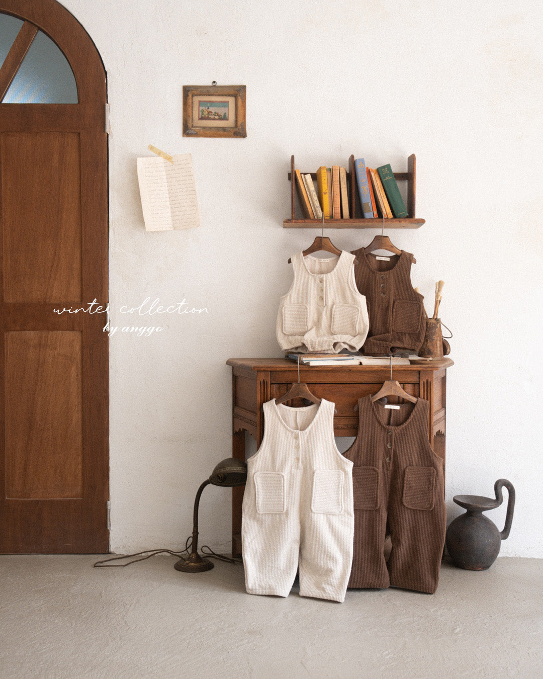 ［anggo］Pockey overalls