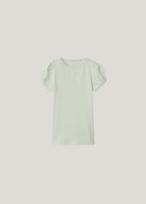 ［inné］Lilie eyelet tee (soft mint)