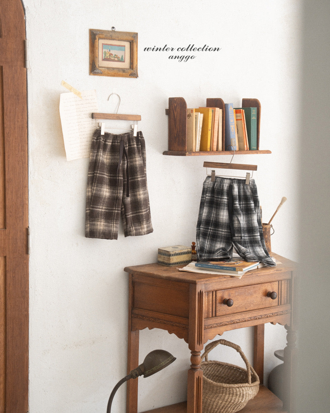 ［anggo］Chex pants