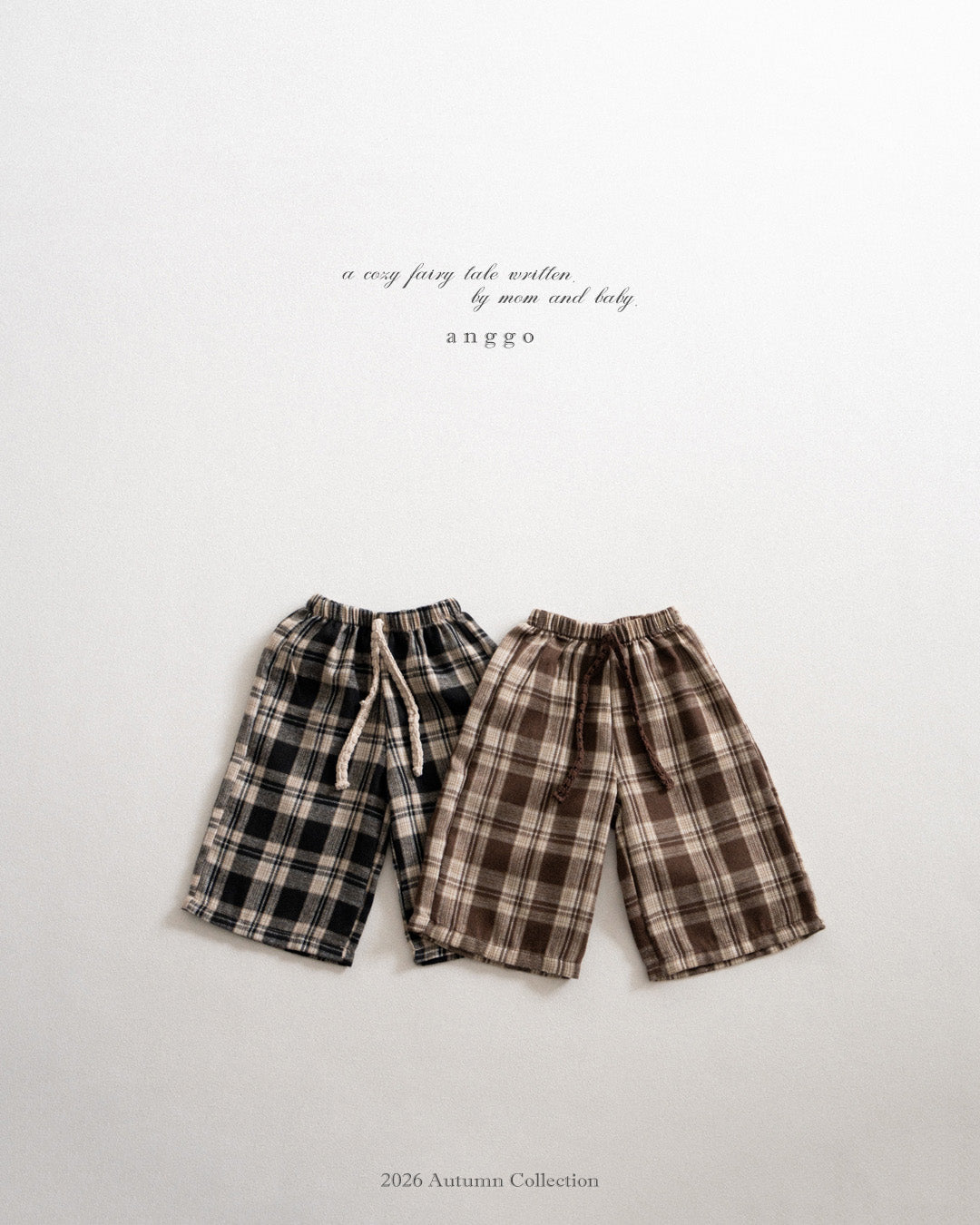 ［anggo］Cookie check pants
