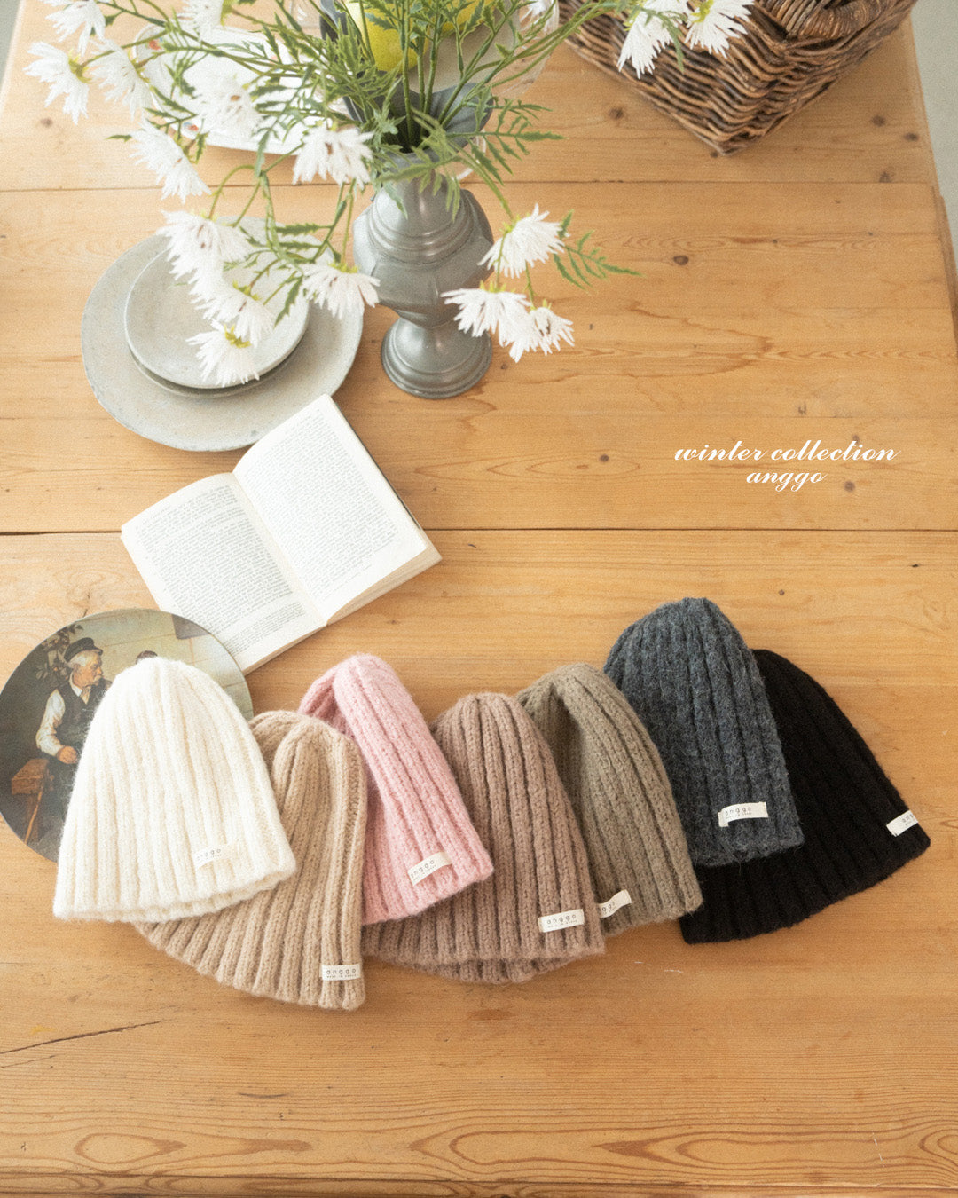 ［anggo］Plain beanie