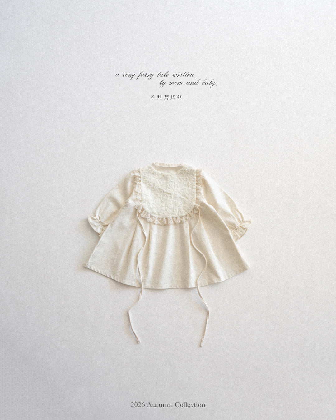 ［anggo］Cream one-piece