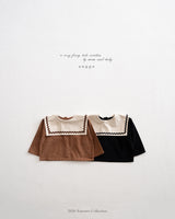 ［anggo］Nutella collar blouse