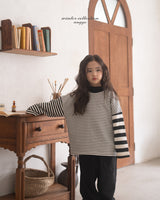 ［anggo］Rusk stripe tops