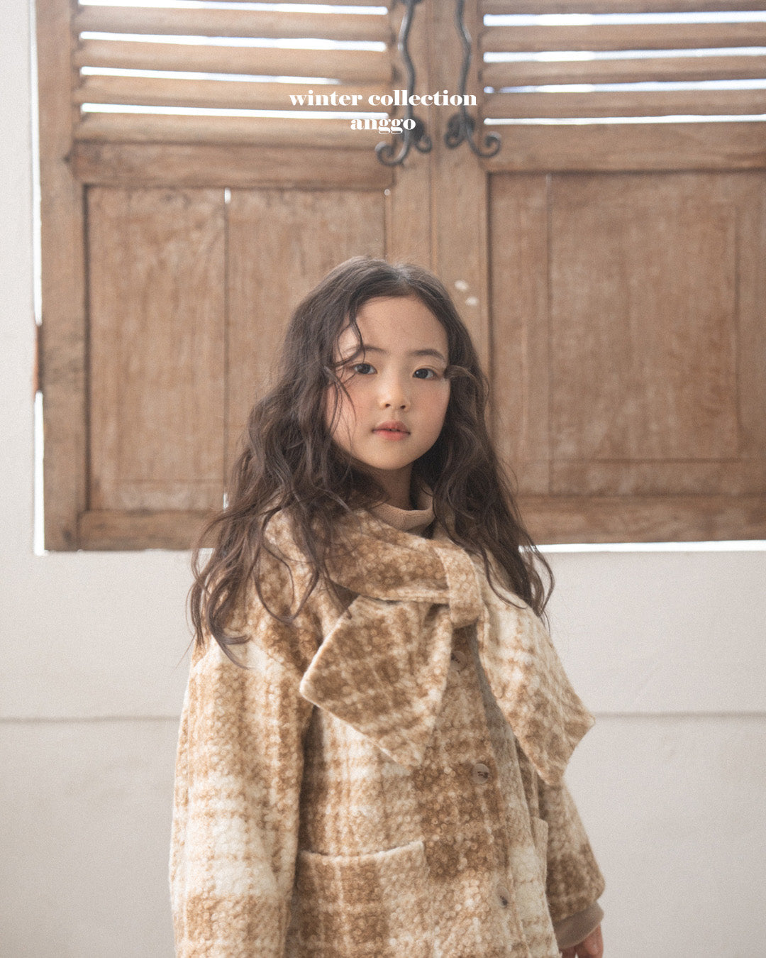 ［anggo］Financier check jacket