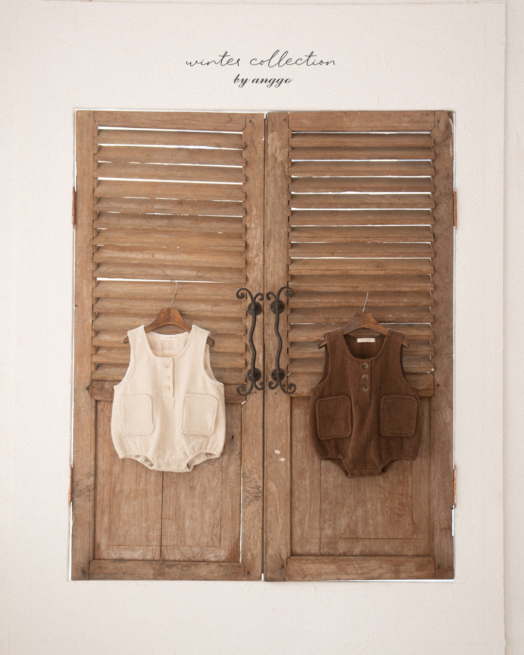 ［anggo］Pockey overall rompers