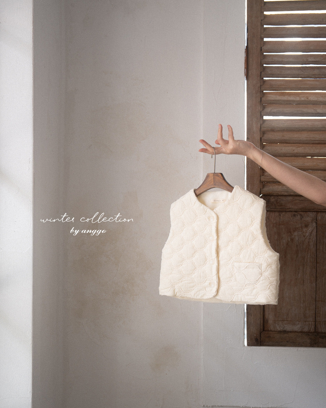 ［anggo］Madeleine vest