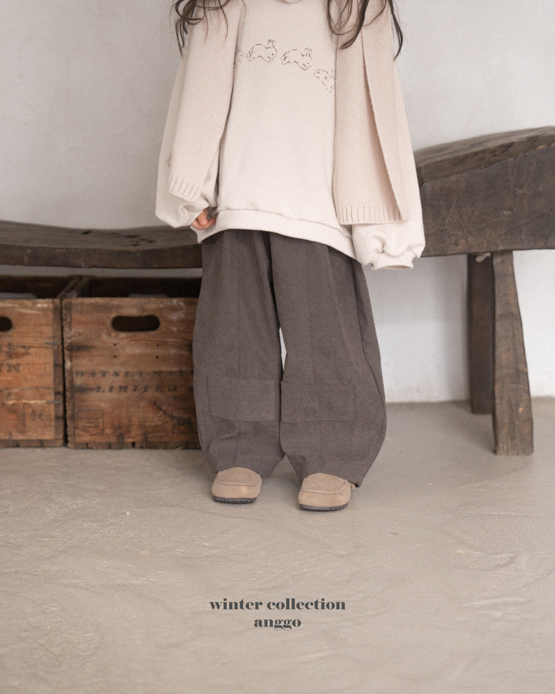 ［anggo］Brownie pants
