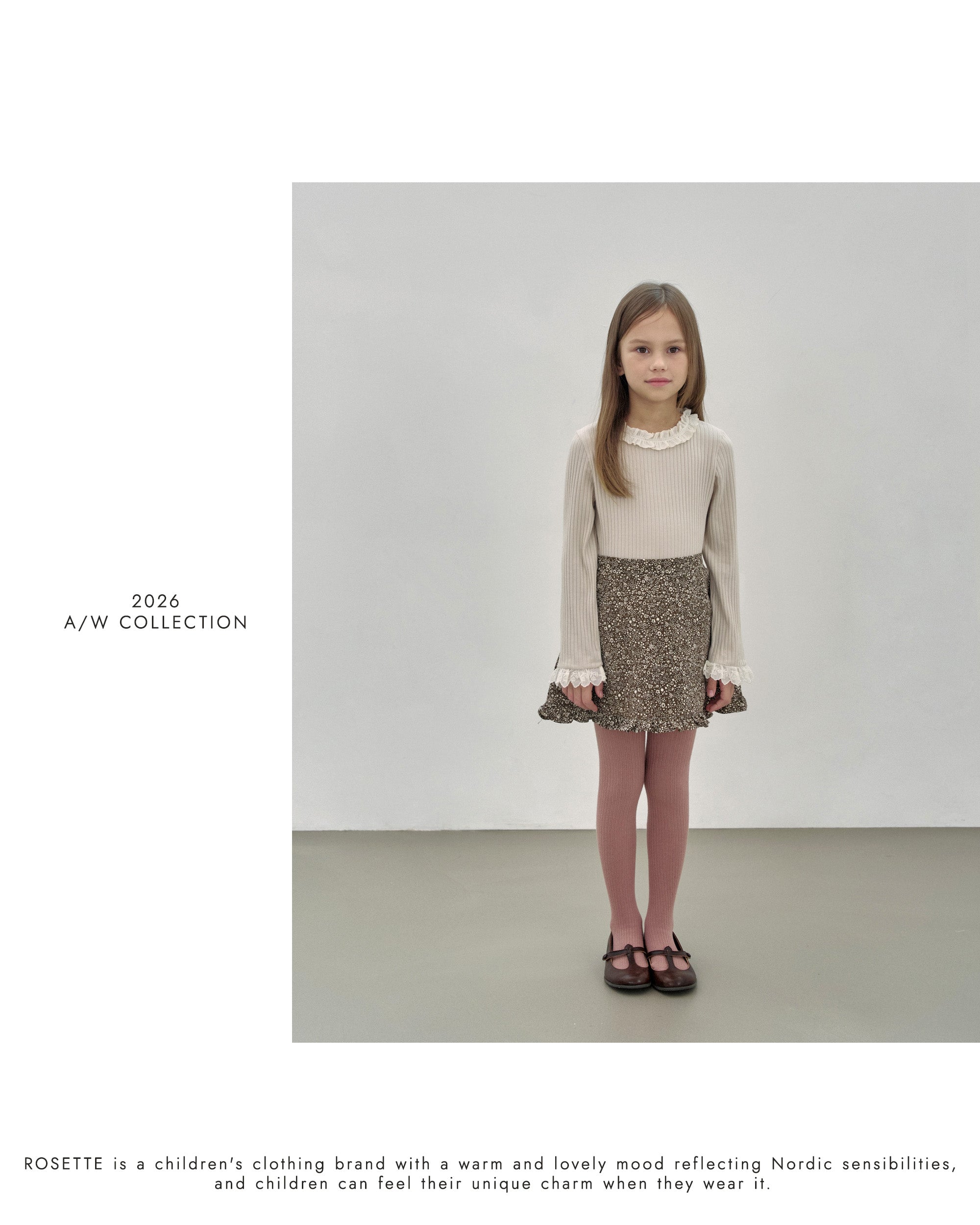 ［ROSETTE］Dora lace tee