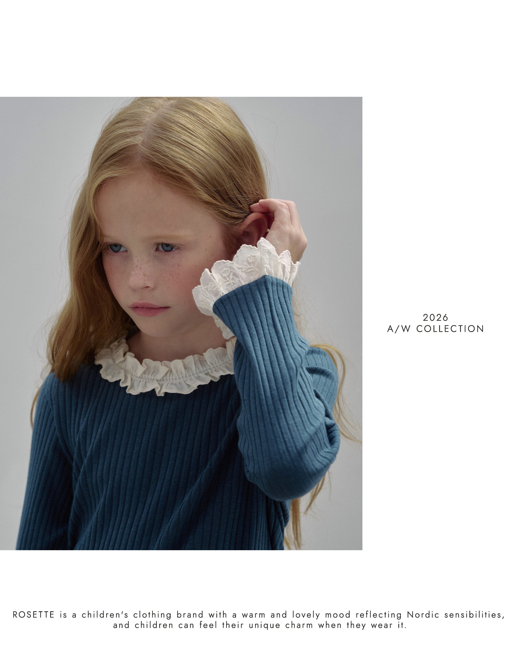 ［ROSETTE］Dora lace tee