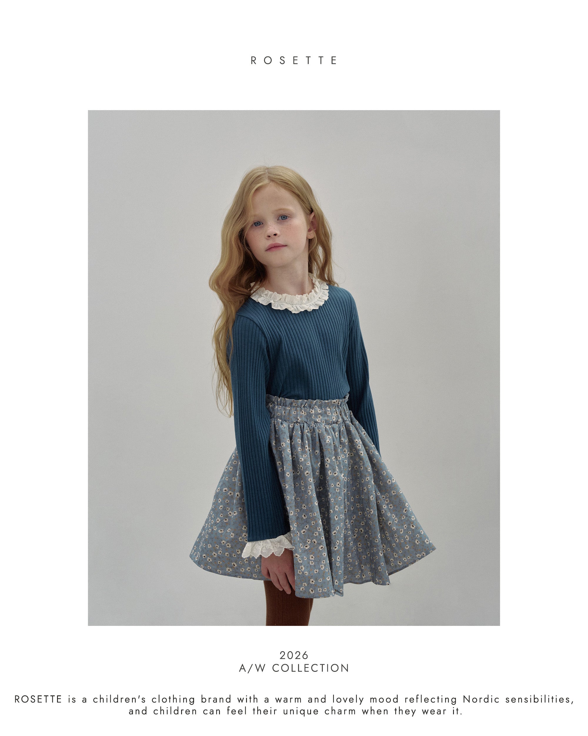 ［ROSETTE］Dora lace tee