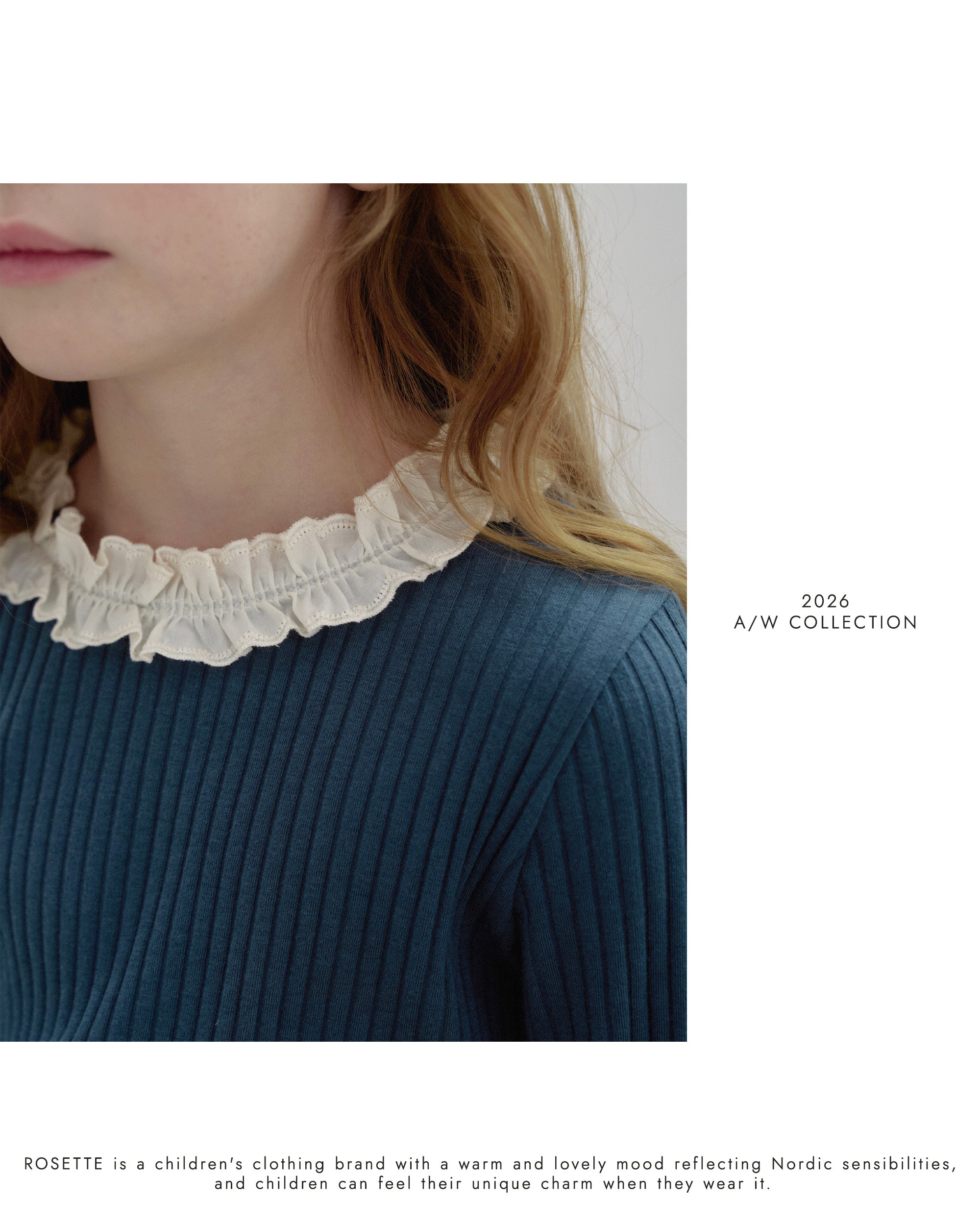 ［ROSETTE］Dora lace tee