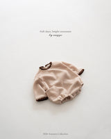 ［anggo］Latte pocket rompers