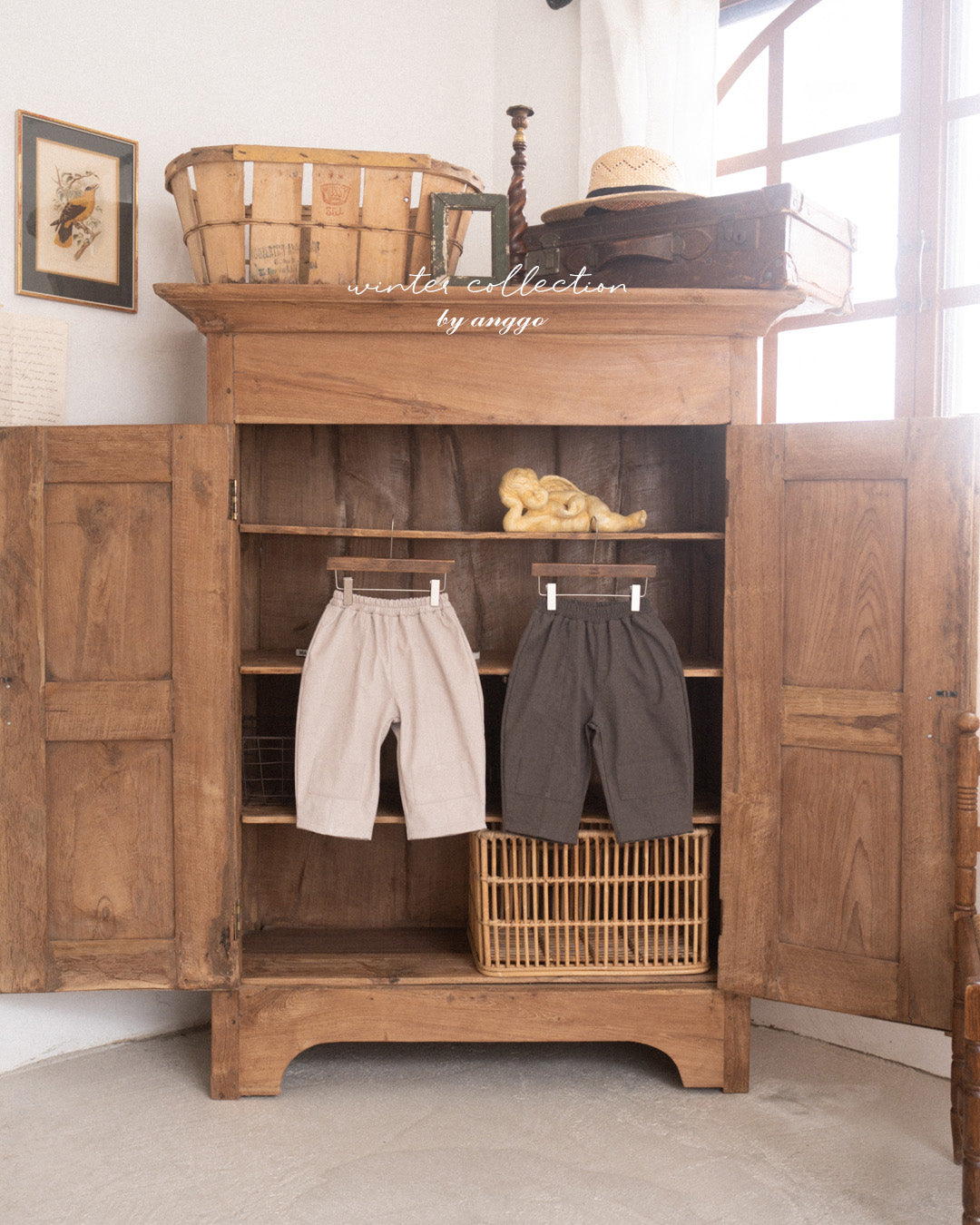 ［anggo］Brownie pants