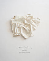 ［anggo］Cream one-piece
