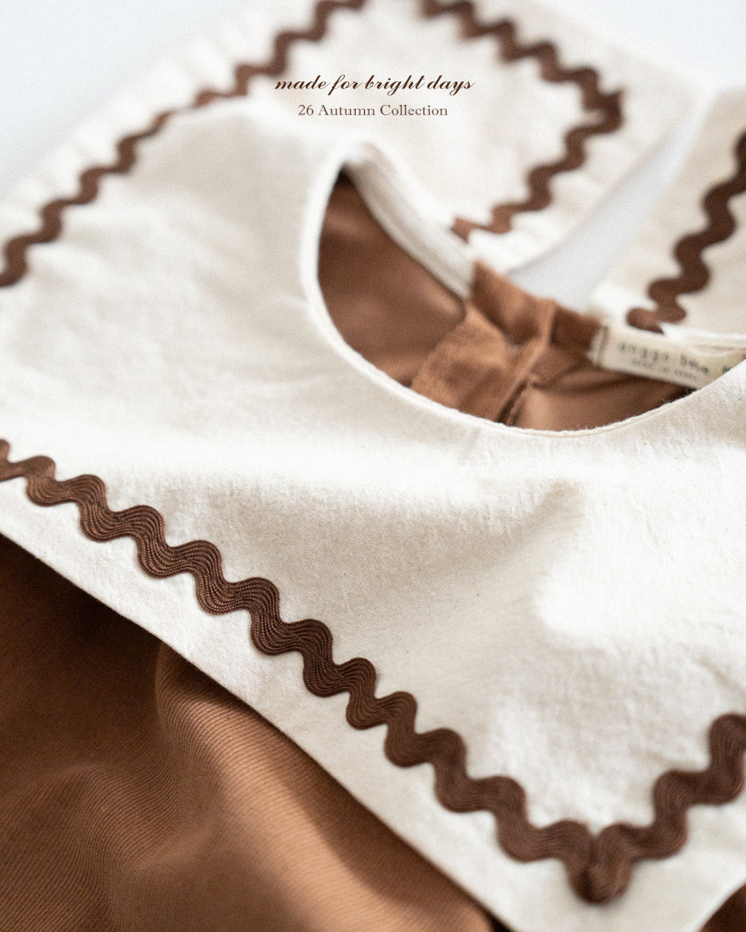 ［anggo］Nutella collar rompers
